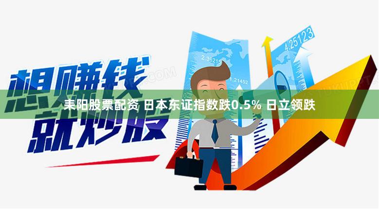 耒阳股票配资 日本东证指数跌0.5% 日立领跌